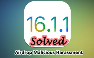 Solved Airdrop Malicious Harassment problem